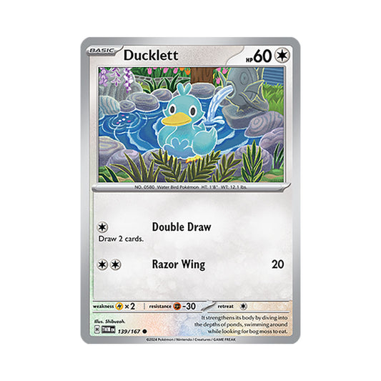 Ducklett Reverse Holo 139/167