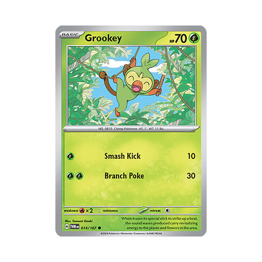 Grookey Reverse Holo 014/167