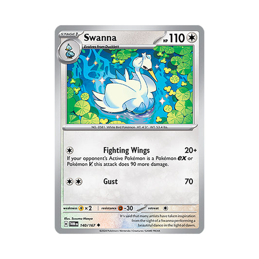 Swanna Reverse Holo 140/167