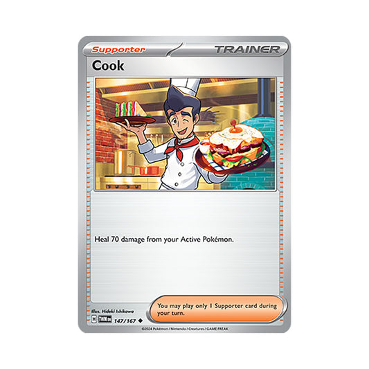 Cook Reverse Holo 147/167