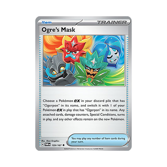Ogre's Mask Reverse Holo 159/167