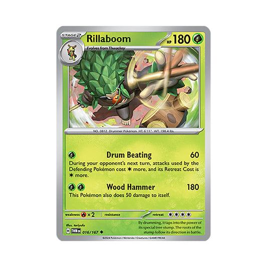 Rillaboom Reverse Holo 016/167
