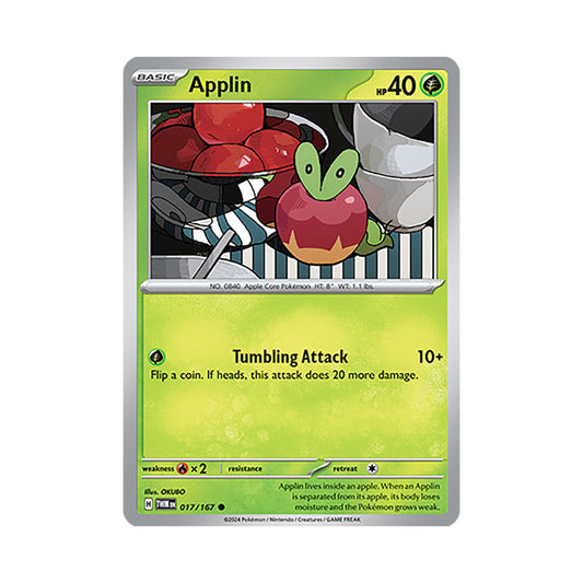 Applin Reverse Holo 017/167