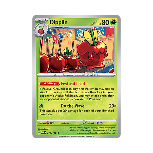 Dipplin Reverse Holo 018/167