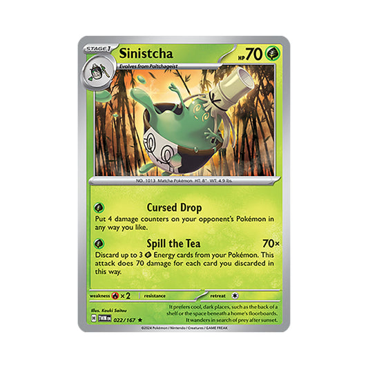 Sinistcha Reverse Holo 022/167