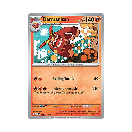 Darmanitan Reverse Holo 035/167