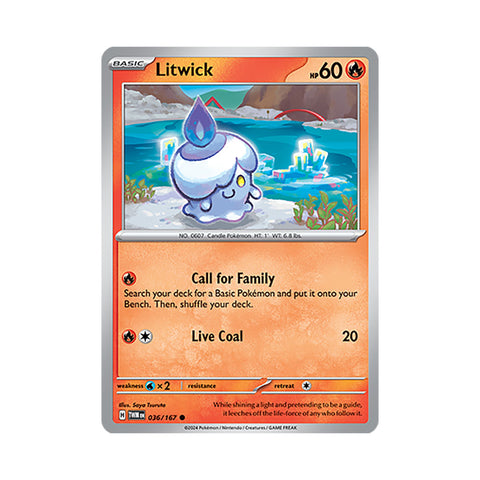 Litwick Reverse Holo 036/167