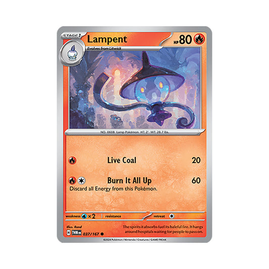 Lampent Reverse Holo 037/167