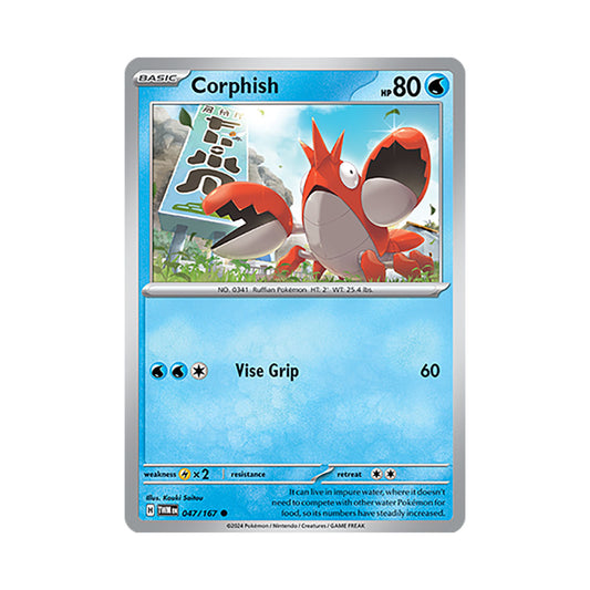 Corphish Reverse Holo 047/167