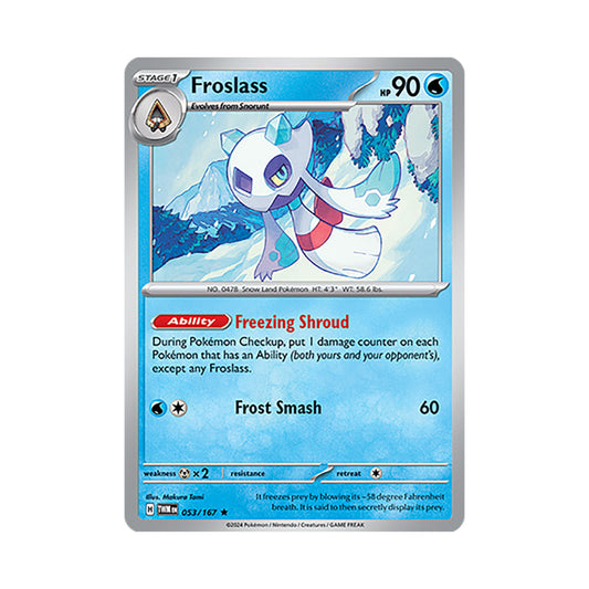Froslass Reverse Holo 053/167