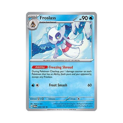Froslass Reverse Holo 053/167