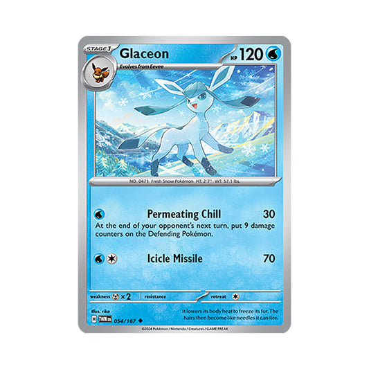 Glaceon Reverse Holo 054/167