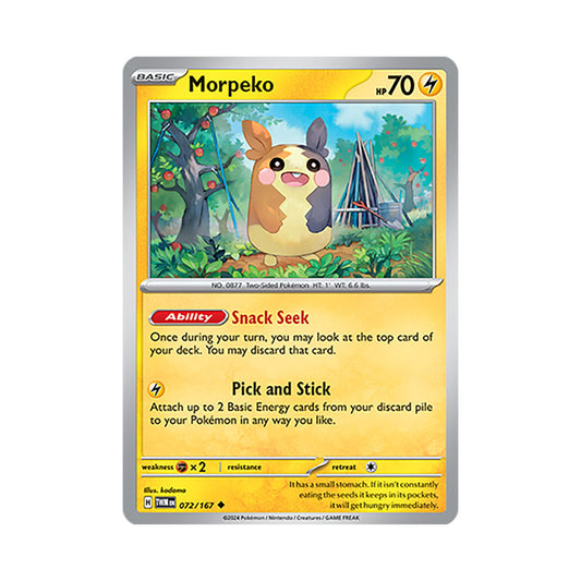 Morpeko Reverse Holo 072/167
