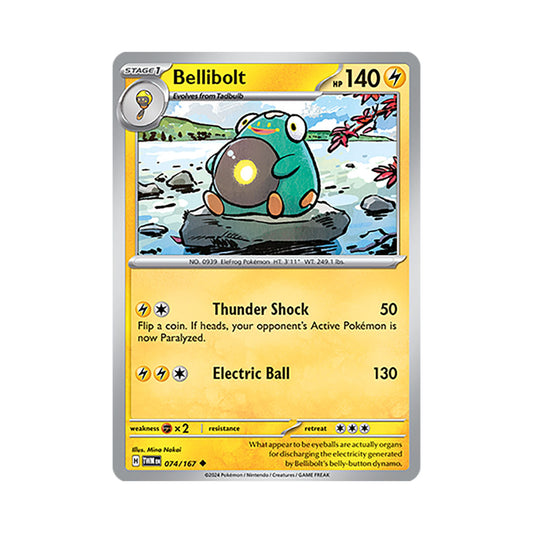 Bellibolt Reverse Holo 074/167