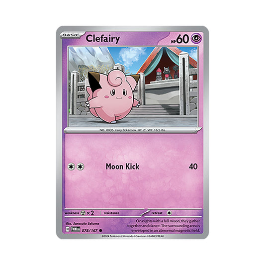 Clefairy Reverse Holo 078/167