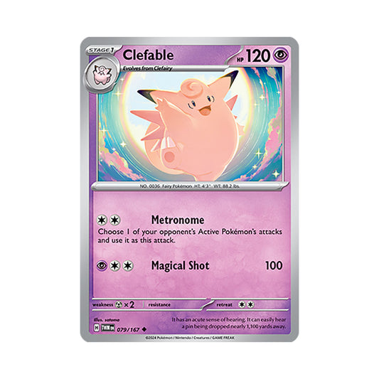 Clefable Reverse Holo 079/167
