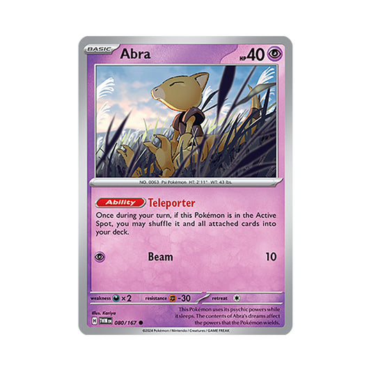 Abra Reverse Holo 080/167