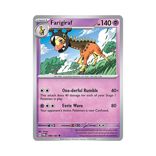 Farigiraf Reverse Holo 084/167