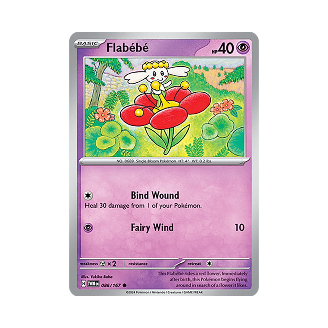 Flabébé Reverse Holo 086/167