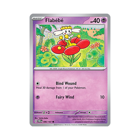 Flabébé Reverse Holo 086/167