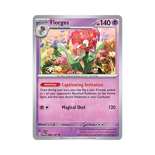 Florges Reverse Holo 088/167