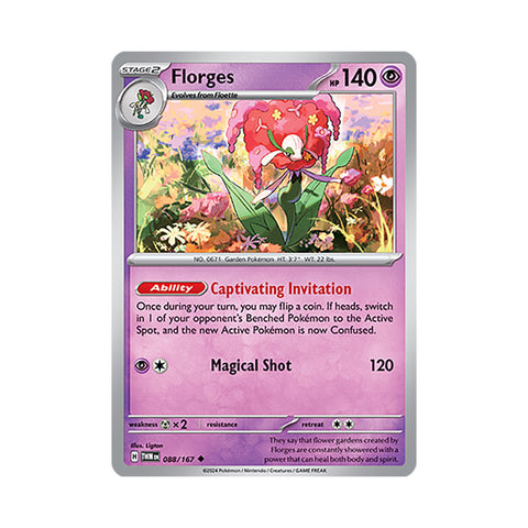 Florges Reverse Holo 088/167