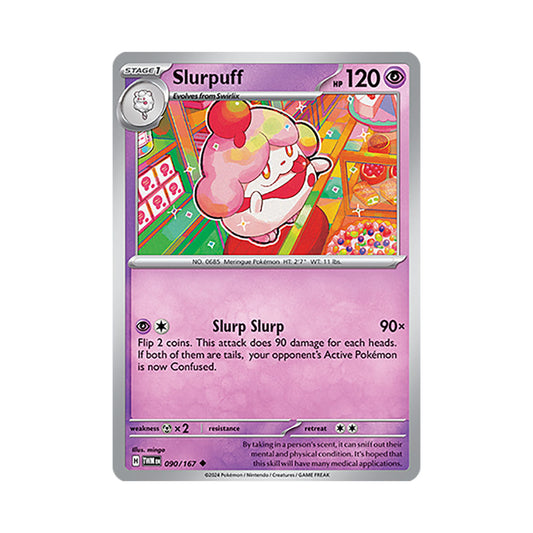Slurpuff Reverse Holo 090/167