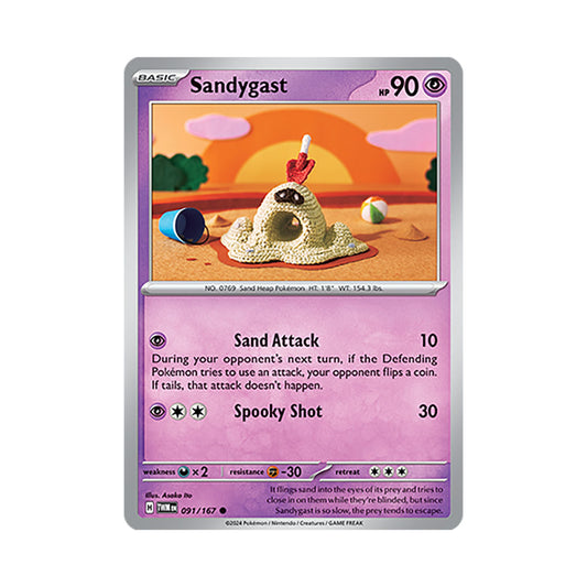 Sandygast Reverse Holo 091/167