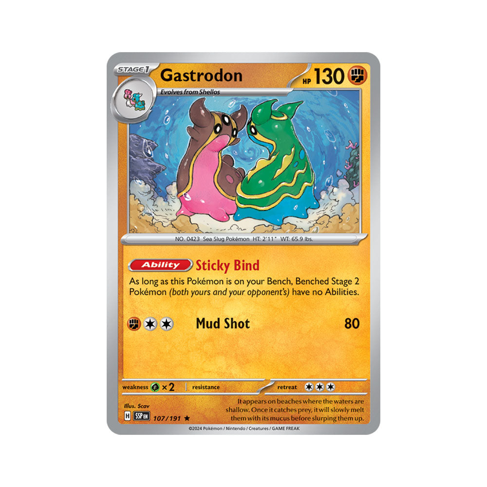 Gastrodon Reverse Holo 107/191