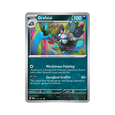 Grafaiai Reverse Holo 121/191