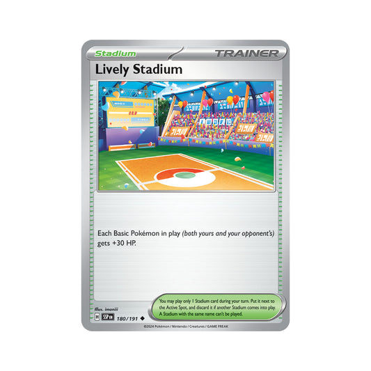 Lively Stadium Reverse Holo 180/191