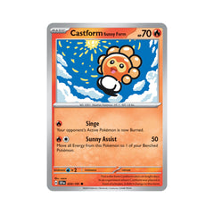 Castform Sunny Form Reverse Holo 020/191