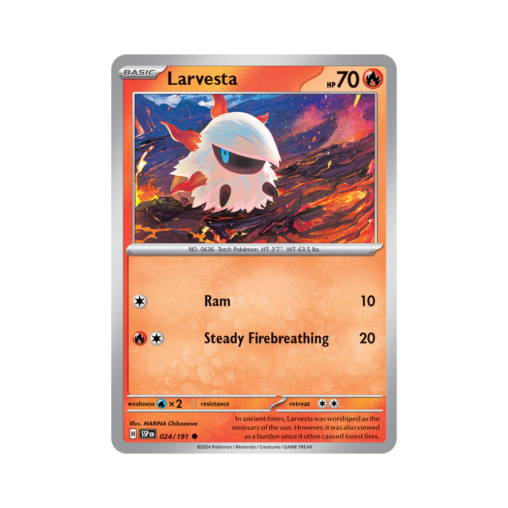 Larvesta Reverse Holo 024/191