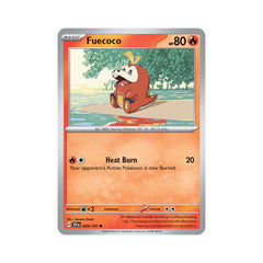 Fuecoco Reverse Holo 029/191