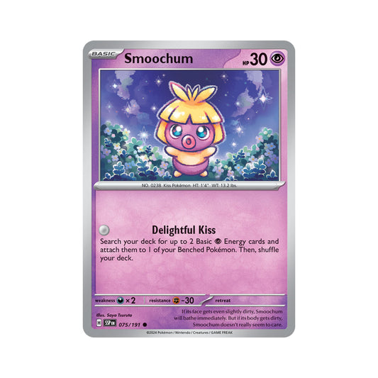 Smoochum Reverse Holo 075/191