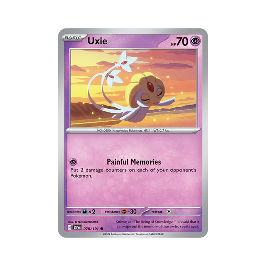 Uxie Reverse Holo 078/191