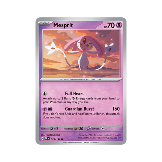 Mesprit Reverse Holo 079/191