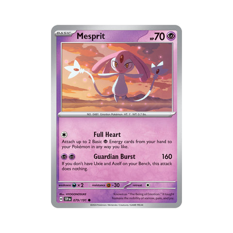 Mesprit Reverse Holo 079/191