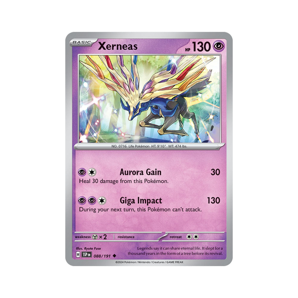 Xerneas Reverse Holo 088/191