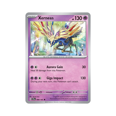 Xerneas Reverse Holo 088/191