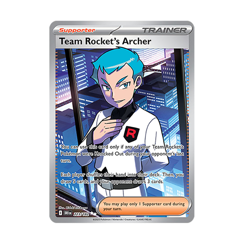 Team Rocket's Archer 223/182 - Shop Pokemon Cards – Mochi Pals