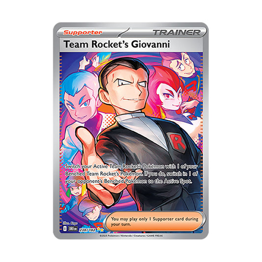 Team Rocket's Giovanni 238/182