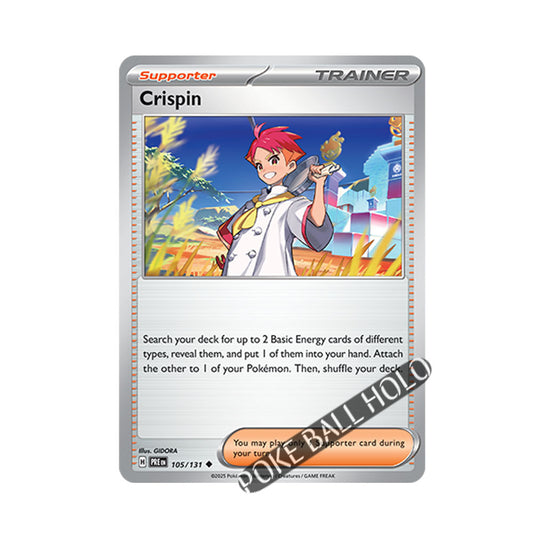 Crispin Poke Ball Holo 105/131