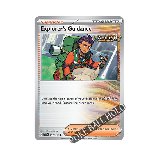 Explorer's Guidance Poke Ball Holo 107/131