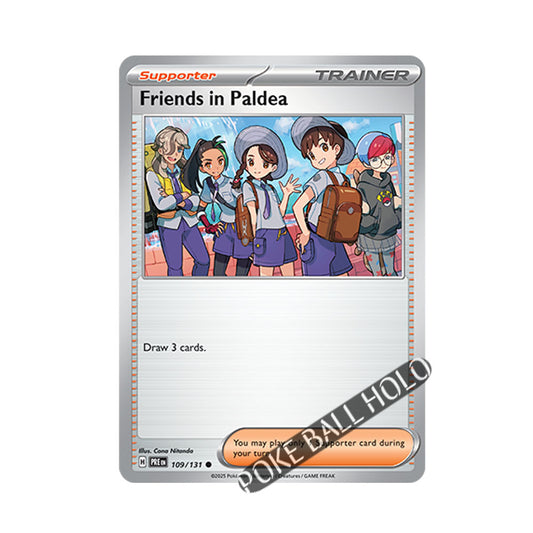 Friends in Paldea Poke Ball Holo 109/131