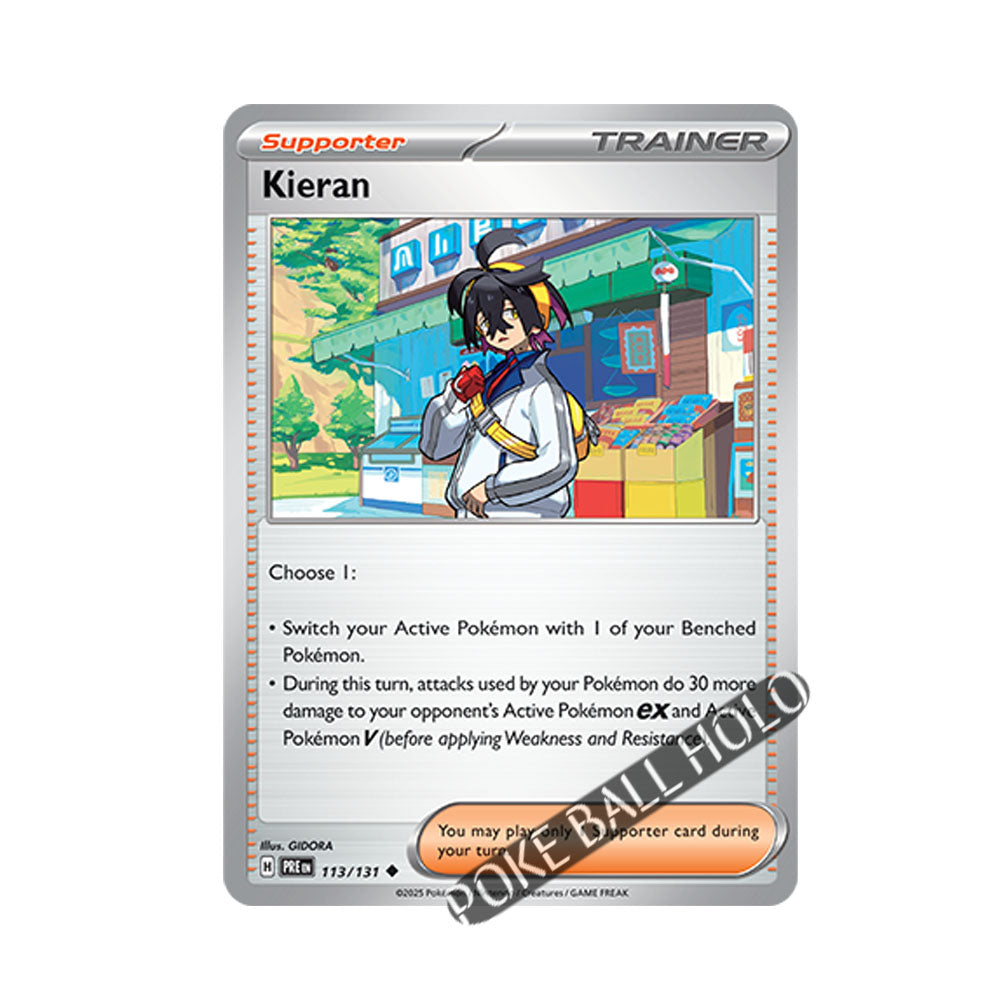 Kieran Poke Ball Holo 113/131