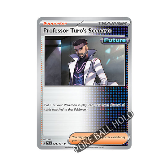 Professor Turo's Scenario Poke Ball Holo 121/131