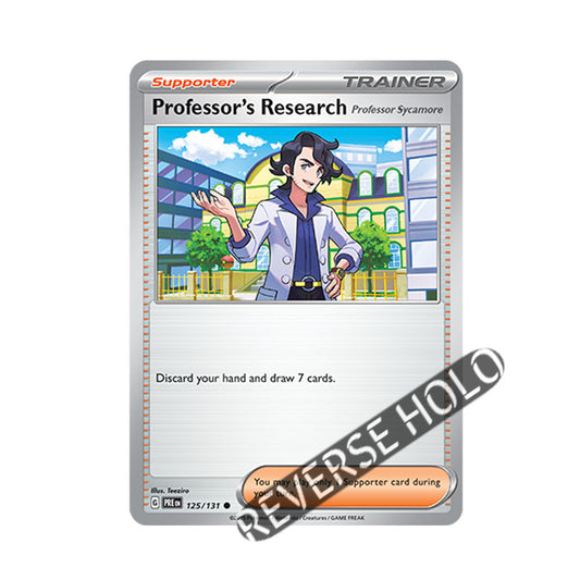 Professor's Research Reverse Holo 125/131