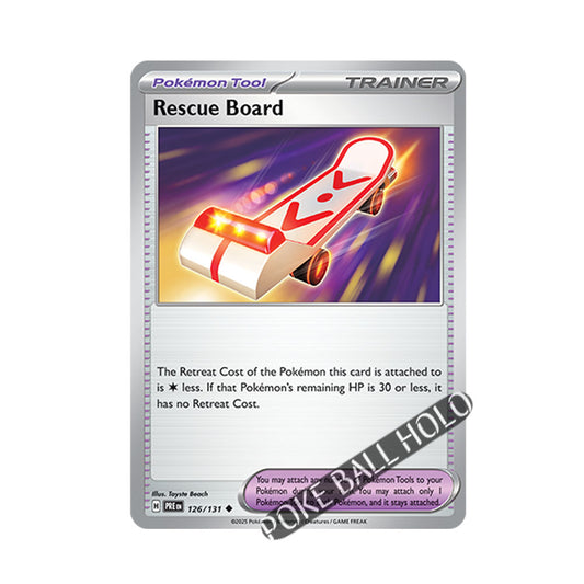 Rescue Board Poke Ball Holo 126/131