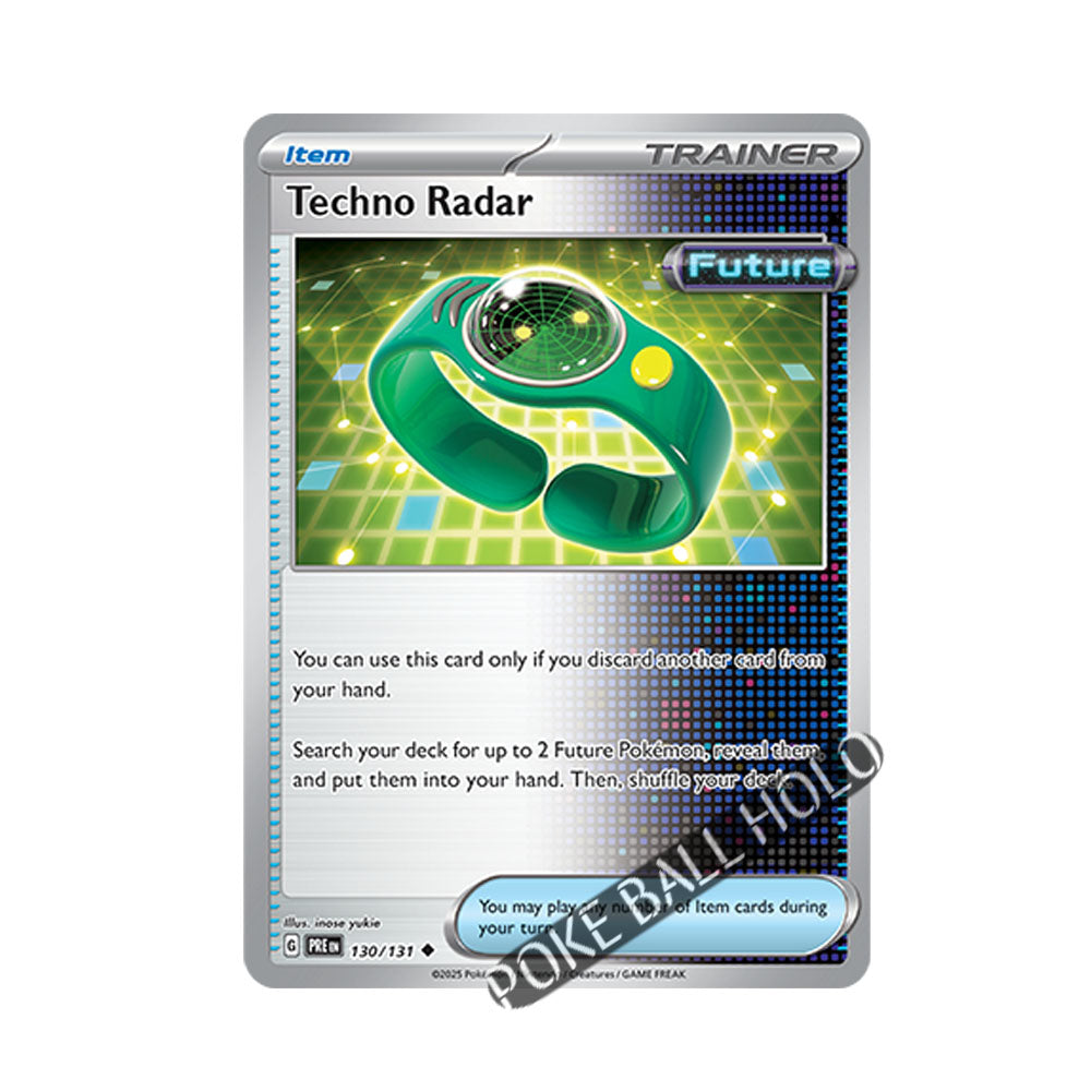 Techno Radar Poke Ball Holo 130/131